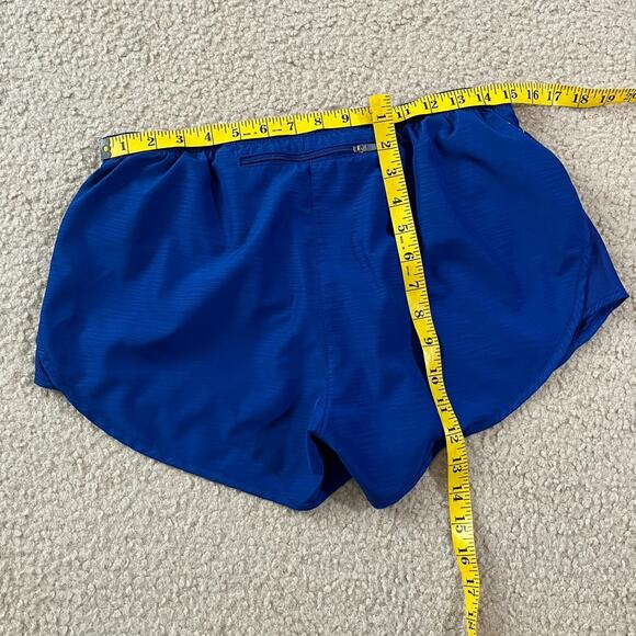 Nike Womens Modern Tempo Embossed Running Shorts Blue Size Medium - Picture 6 of 8